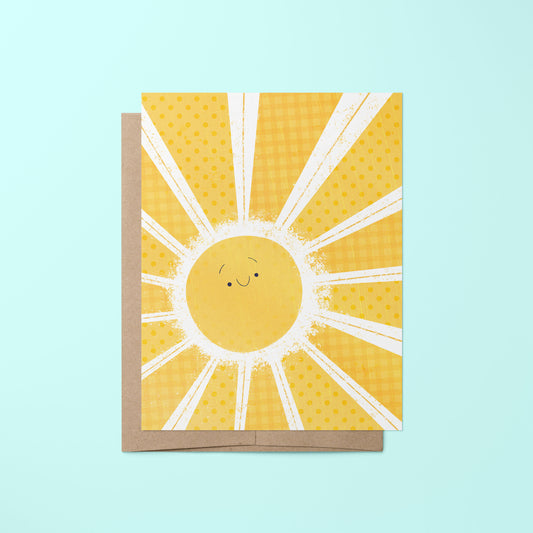 "You're my sunshine." Greeting Card