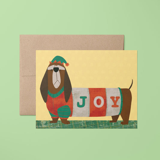 "Joy." Greeting Card