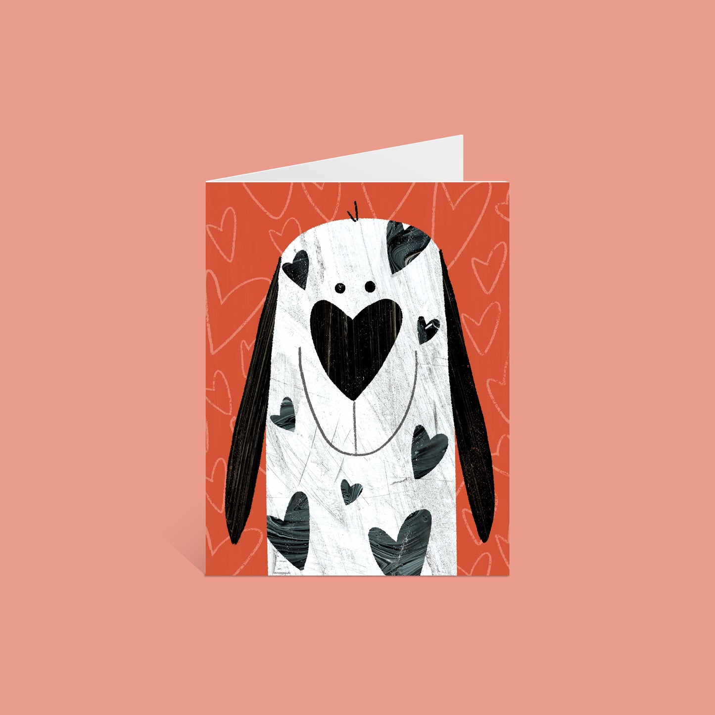 "Puppy Love" Greeting Card