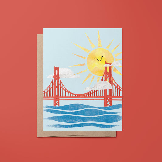 "San Francisco" Greeting Card
