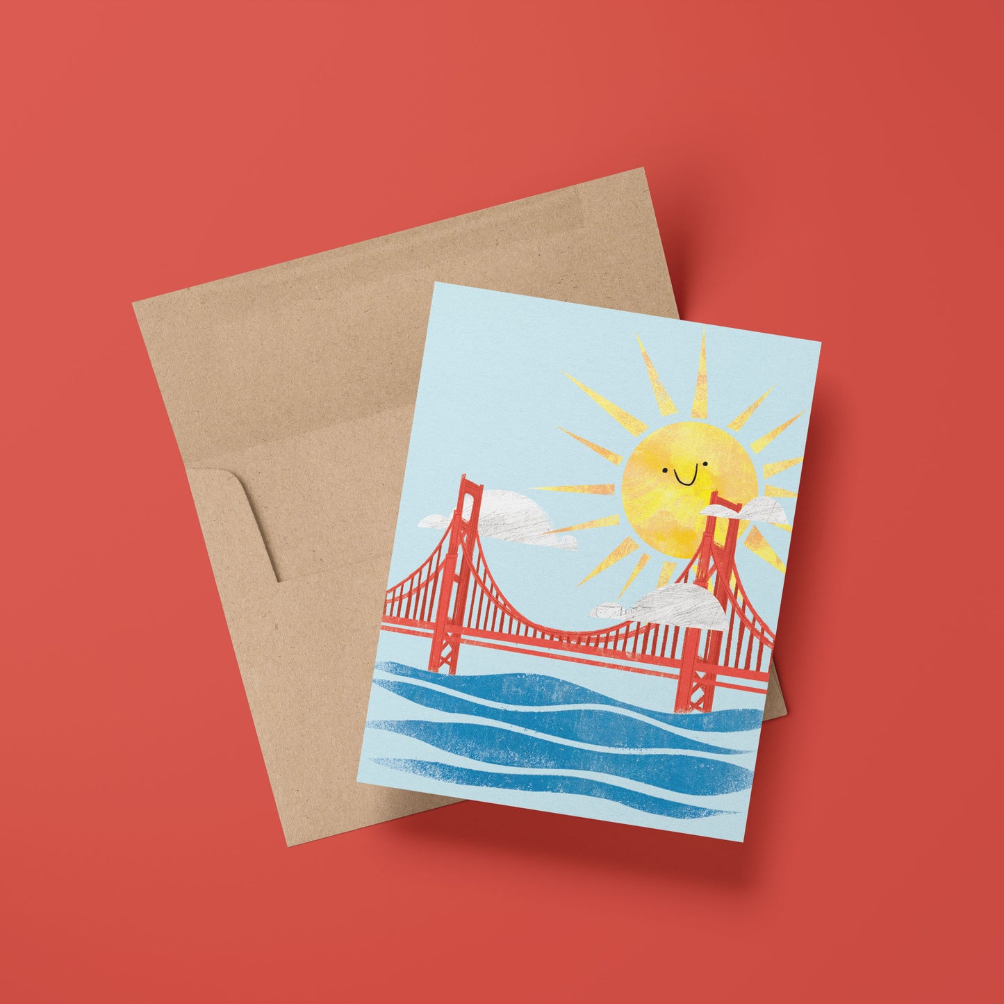 "San Francisco" Greeting Card