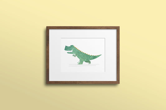 Tyrannosaurus Rex Dinosaur Print